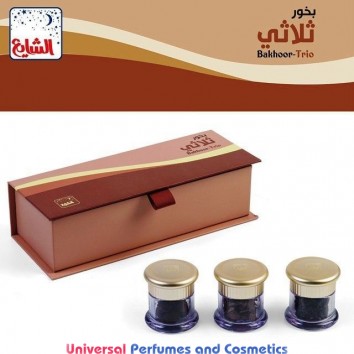 Bakhoor - Trio 3 x (1 Tola) Incense By Al Shaya Perfumes
